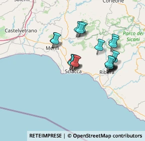 Mappa Via Amedeo Modigliani, 92019 Sciacca AG, Italia (13.6745)