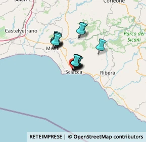 Mappa Via Amedeo Modigliani, 92019 Sciacca AG, Italia (8.72706)