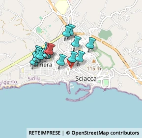 Mappa Via Amedeo Modigliani, 92019 Sciacca AG, Italia (0.79375)