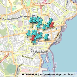 Mappa Piazza Carlo Alberto, 95131 Catania CT, Italia (0.656)