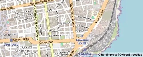 Mappa Catania