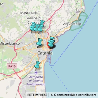 Mappa Via de Branca, 95131 Catania CT, Italia (2.31143)