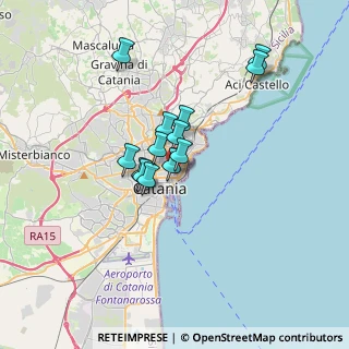 Mappa Via de Branca, 95131 Catania CT, Italia (2.78385)