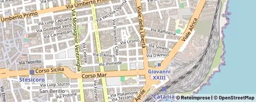 Mappa Catania