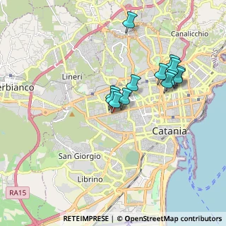 Mappa Via Federico Confalonieri, 95123 Catania CT, Italia (1.81615)
