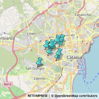 Mappa Via Federico Confalonieri, 95123 Catania CT, Italia (1.00182)