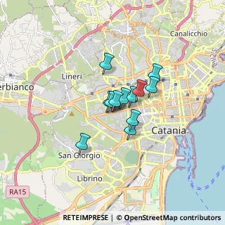 Mappa Via Federico Confalonieri, 95123 Catania CT, Italia (1.07333)