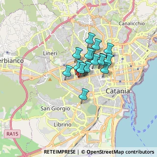 Mappa Via Federico Confalonieri, 95123 Catania CT, Italia (1.13118)