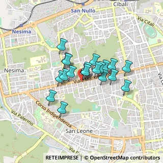Mappa Via Federico Confalonieri, 95123 Catania CT, Italia (0.3415)