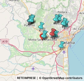 Mappa 95040 Motta Sant'Anastasia CT, Italia (6.984)
