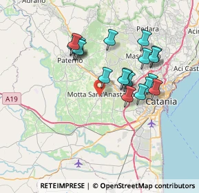 Mappa 95040 Motta Sant'Anastasia CT, Italia (7.3825)