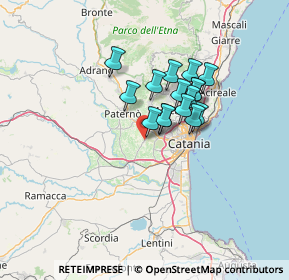 Mappa 95040 Motta Sant'Anastasia CT, Italia (10.59813)