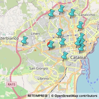 Mappa Viale Mario Rapisardi, 95122 Catania CT, Italia (2.46846)