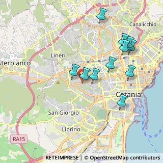 Mappa Viale Mario Rapisardi, 95122 Catania CT, Italia (2.21818)