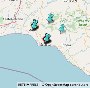 Mappa Via P. Gerardi, 92019 Sciacca AG, Italia (8.76)