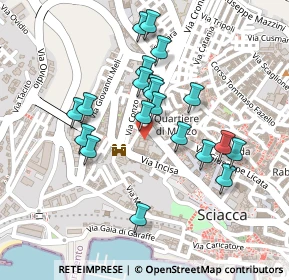 Mappa Via P. Gerardi, 92019 Sciacca AG, Italia (0.234)