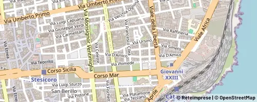 Mappa Catania