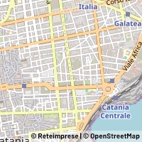 Karta Catania