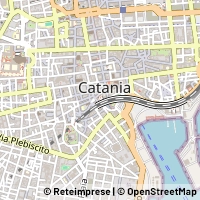 Mapa Catania