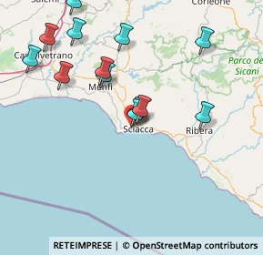 Mappa Via Bergamo, 92019 Sciacca AG, Italia (18.31923)