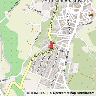 Mappa via Stazione Motta, 92, 95040 Motta Sant'Anastasia, Catania (Sicilia)