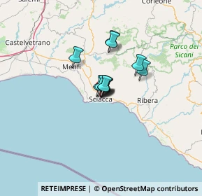 Mappa Vicolo Sortino, 92019 Sciacca AG, Italia (7.04636)