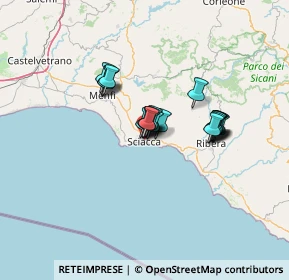 Mappa Via San Leonardo, 92019 Sciacca AG, Italia (9.5875)