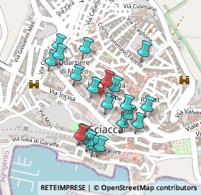 Mappa Vicolo Sortino, 92019 Sciacca AG, Italia (0.2275)