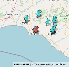 Mappa Via Dante Alighieri, 92019 Sciacca AG, Italia (13.778)