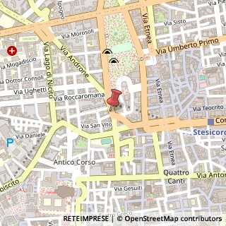 Mappa Via della Magliana, 1025, 95121 Catania, Catania (Sicilia)