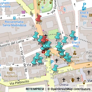 Mappa Via Piazza Federica di Svevia, 95124 Catania CT, Italia (0.0472)