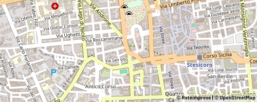 Mappa Catânia