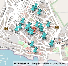 Mappa Via Giuseppe Licata, 92019 Sciacca AG, Italia (0.2155)