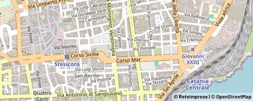 Mappa Catania
