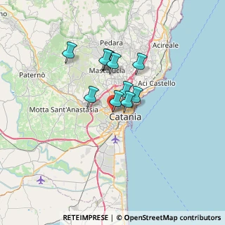 Mappa Via Pietro Maroncelli, 95123 Catania CT, Italia (5.39545)