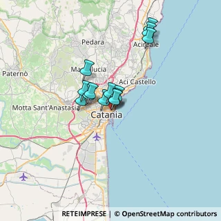 Mappa Via Claudio Monteverdi, 95131 Catania CT, Italia (5.38154)