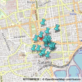 Mappa Via Monte Sant'Agata, 95125 Catania CT, Italia (0.342)
