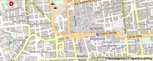 Mappa Catania