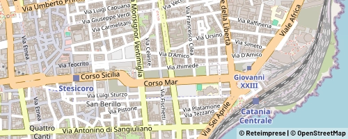 Mappa Catania