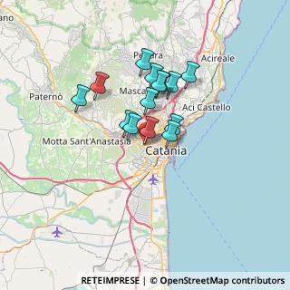 Mappa Via Armando Diaz, 95123 Catania CT, Italia (5.63429)