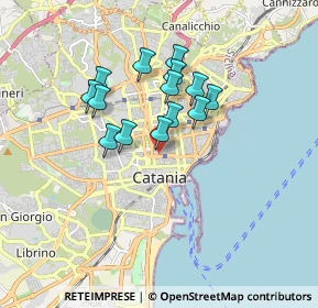 Mappa Via S. Gaetano alla Grotta, 95131 Catania CT, Italia (1.51857)