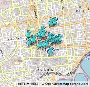 Mappa Via S. Gaetano alla Grotta, 95131 Catania CT, Italia (0.269)
