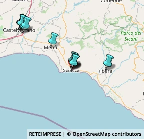 Mappa Via S. Cataldo, 92019 Sciacca AG, Italia (18.202)