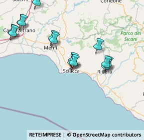 Mappa Via S. Cataldo, 92019 Sciacca AG, Italia (18.44857)