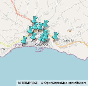 Mappa Via S. Cataldo, 92019 Sciacca AG, Italia (1.09667)