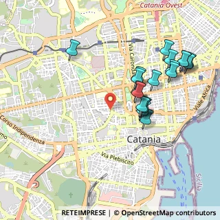 Mappa 95100 Catania CT, Italia (1.13895)
