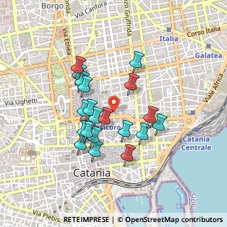 Mappa Via Luigi Rizzo, 95131 Catania CT, Italia (0.4285)