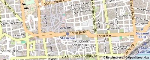 Mappa Catania