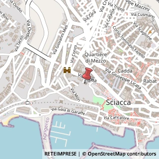 Mappa Piazza Mariano Rossi, 2, 92019 Sciacca, Agrigento (Sicilia)