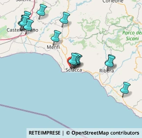 Mappa Via Quasimodo, 92019 Sciacca AG, Italia (18.95)